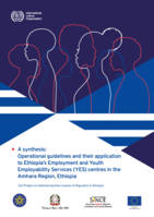 A synthesis: operational guidelines and their application to Ethiopia’s employment and Youth Employability Services (YES) centres in the Amhara Region, Ethiopia : ILO Project on Addressing Root Causes of Migration in Ethiopia