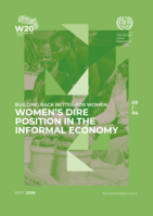 Building back better for women: women's dire position in the informal economy