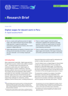 Digital wages for decent work in Peru: a rapid assessment