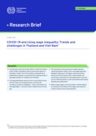 COVID-19 and rising wage inequality: trends and challenges in Thailand and Viet Nam