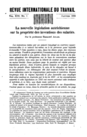 La nouvelle législation autrichienne sur la propriété des inventions des salariés