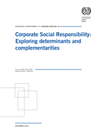Corporate Social Responsibility: exploring determinants and complementarities