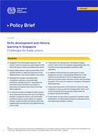 Skills development and lifelong learning in Singapore