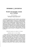 Estudio del desempleo causado por el invierno