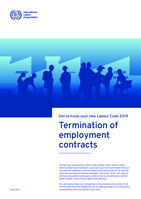 Get to know your new Labour Code 2019: termination of employment contracts