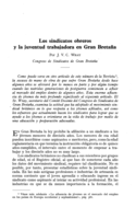 Los sindicatos obreros y la juventud trabajadora en Gran Bretaña