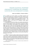 Despido económico, flexibilidad empresarial y estabilidad del trabajor: lecciones de una comparación europea