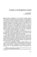 Lenin y el progreso social