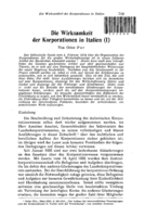 The Italian corporations at work