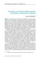 Presente y futuro del modelo japonés de trabajo: contratación y salarios