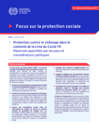 Protection contre le chômage dans le contexte de la crise du Covid-19: réponses apportées par les pays et considérations politiques