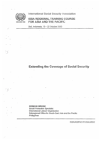 Extending the coverage of social security