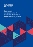 Guía para la implementación de programas de mentoría a operadores de justicia