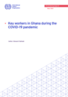 Key workers in Ghana during the COVID-19 pandemic