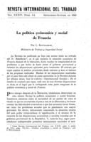 La política económica y social de Francia