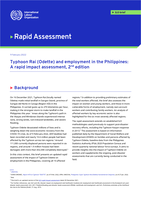 Typhoon Rai (Odette) and employment in the Philippines: a rapid impact assessment, 2nd edition