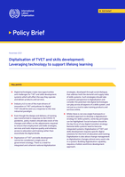 Digitalisation of TVET and skills development: leveraging technology to support lifelong learning