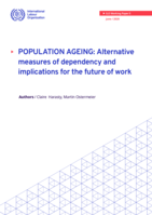 Population ageing: alternative measures of dependency and implications for the future of work