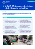 COVID-19: guidance for labour statistics data collection: guidance to data producers to maintain labour force survey data collection