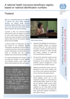 Thailand: a national health insurance beneficiary registry based on national identification numbers