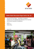 Survival of the fittest, and most compliant: evidence on the relationship between firm survival and social protection compliance