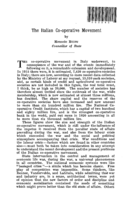The Italian co-operative movement