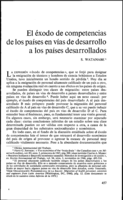 El éxodo de competencias de los países en vías de desarrollo a los países desarrollados
