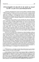 L'Encyclopédie de sécurité et de santé au travail du BIT: le pari de la pluridisciplinarité