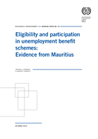 Eligibility and participation in unemployment benefit schemes: evidence from Mauritius
