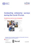 Conducting enterprise surveys during the Covid-19 crisis: guidelines and survey template
