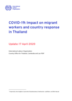 COVID-19: impact on migrant workers and country response in Thailand