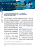 Tendencias de la cobertura de la negociación colectiva: ¿estabilidad, erosión o declive?