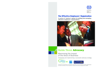 Advocacy: maximizing the impact of the voice of business developing and implementing a successful advocacy strategy