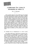 L'établissement d'un système de détermination des salaires: II