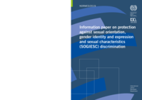 Information paper on protection against sexual orientation, gender identity and expression and sexual characteristics (SOGIESC) discrimination