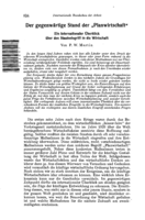 The present status of economic planning: I, an international survey of governmental economic intervention