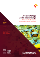 Are sweatshops profit-maximizing?: Answer: no. Evidence from Better Work Vietnam