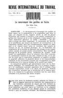 Le mouvement des guildes en Italie