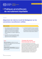Alignement du Code du travail de Madagascar sur les conventions nouvellement ratifiées