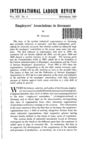 Employers' associations in Germany