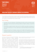 Regulating the use of temporary contracts by enterprises