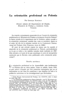 La orientación profesional en Polonia