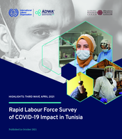 Rapid labour force survey on the impact of COVID-19 in Tunisia: highlights: third wave April 2021