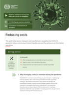 Reducing costs