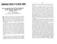 La reorganización de las instituciones de seguros sociales en la U.R.S.S.