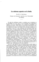 La reforma agraria en la India