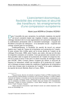 Licenciement économique, flexibilité des entreprises et sécurité des travailleurs: les enseignements d'une comparaison européenne