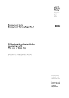 Offshoring and employment in the developing world: the case of Costa Rica