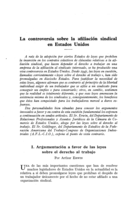 La controversia sobre la afiliación sindical en Estados Unidos