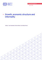 Growth, economic structure and informality